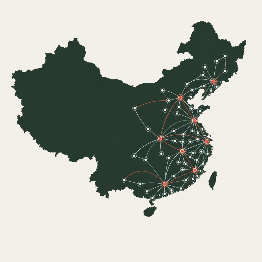 EUVANCO manufacturing partner network across China